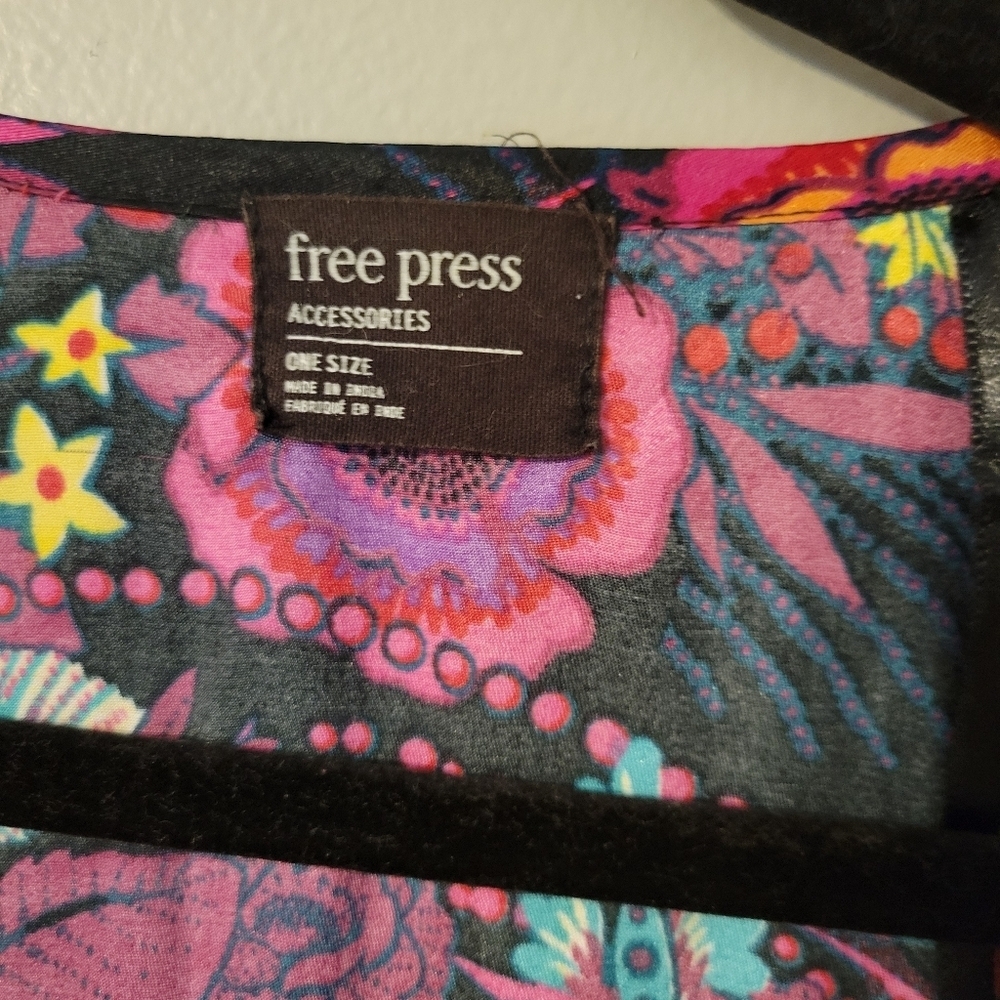 Free Press Women's One Size Floral Kimono Duster Cover Up - Multicolor - Picture 7 of 8